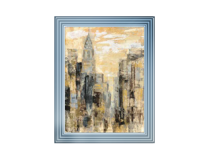 Manhattan Gray and Gold I