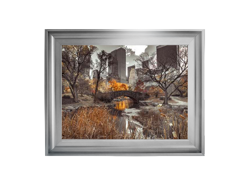 Gapstow Bridge in Autumn II, Central Park, New York city, Assaf Frank