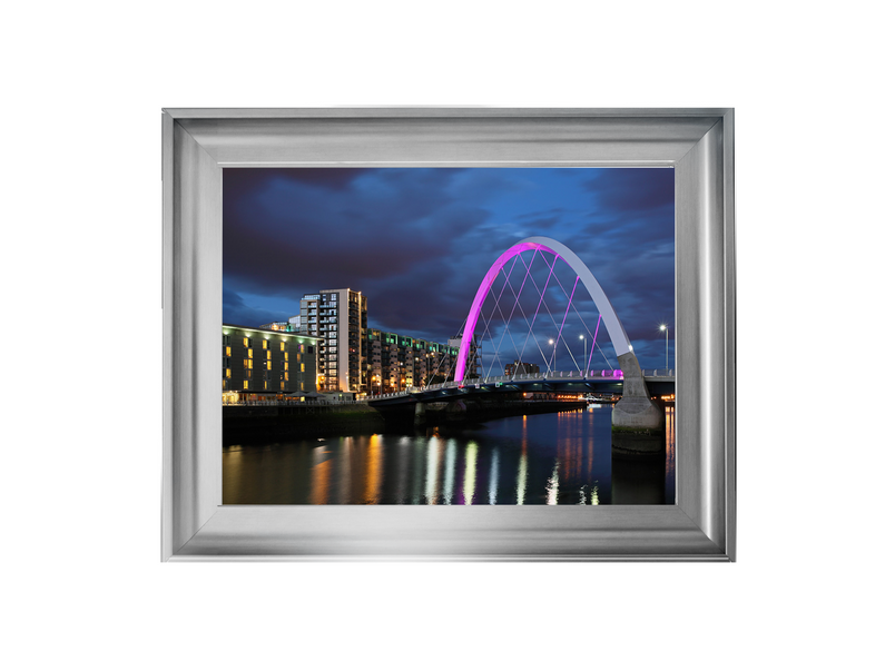 Glasgow Cityscape Scotland in colour