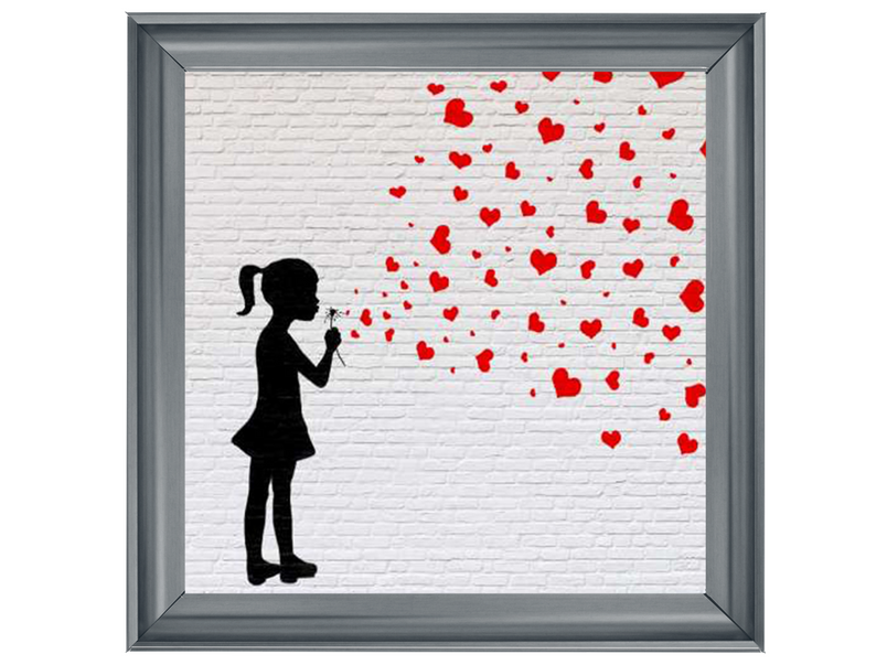 Sowing the seeds of Love, inspired by Banksy