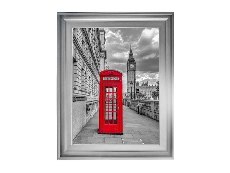 Telephone booth with Big Ben, London, Assaf Frank