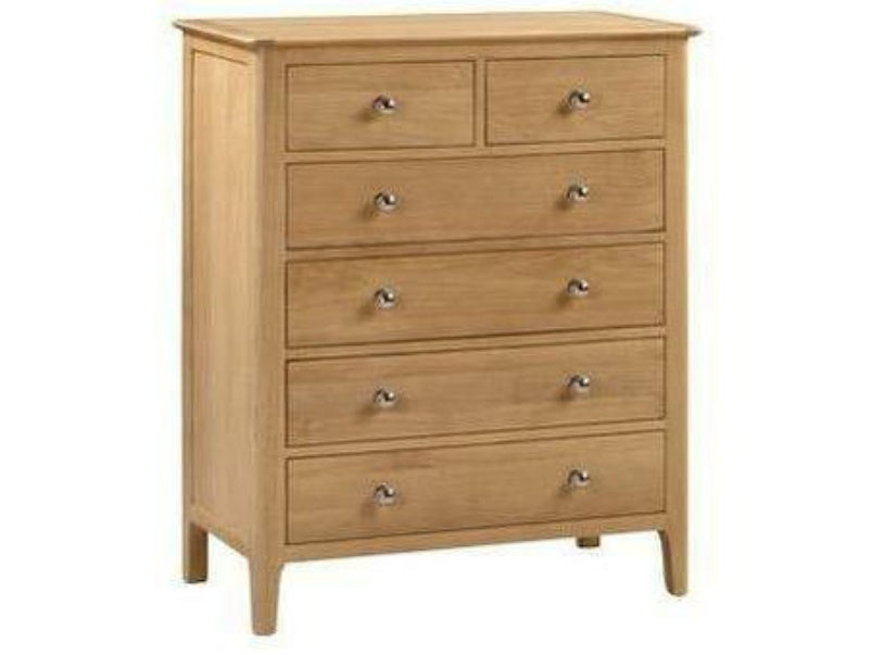 Cotswold Oak 4+2 Drawer Chest