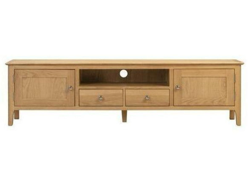 Cotswold Oak Widescreen Tv Unit