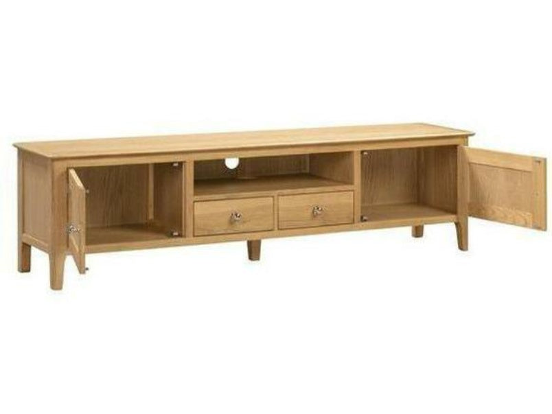 Cotswold Oak Widescreen Tv Unit