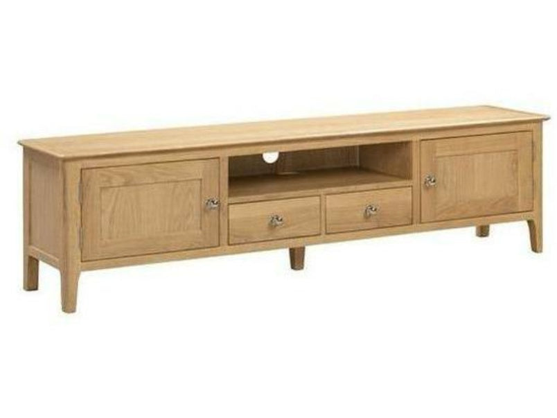 Cotswold Oak Widescreen Tv Unit