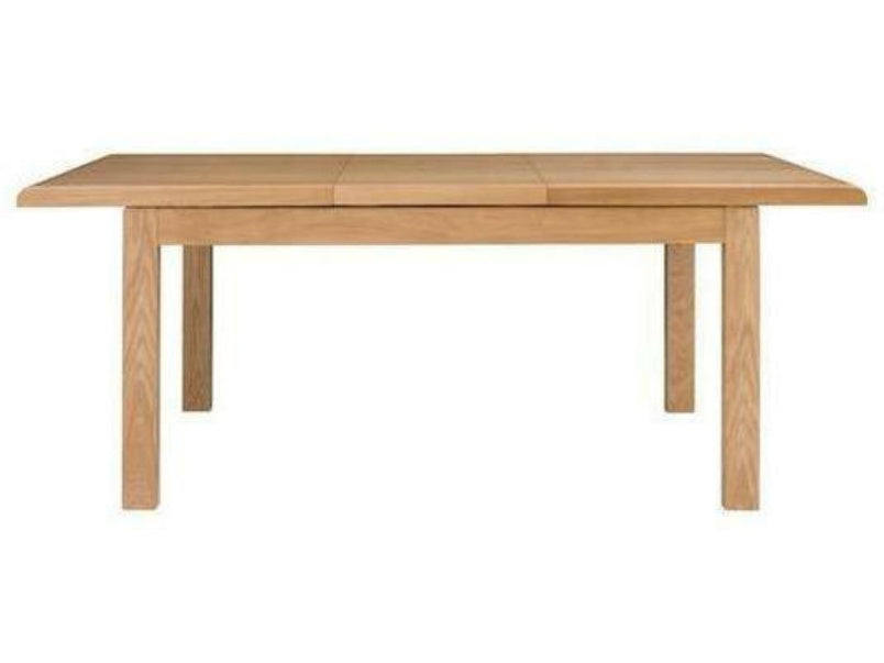 Curve Oak Extending Dining Table