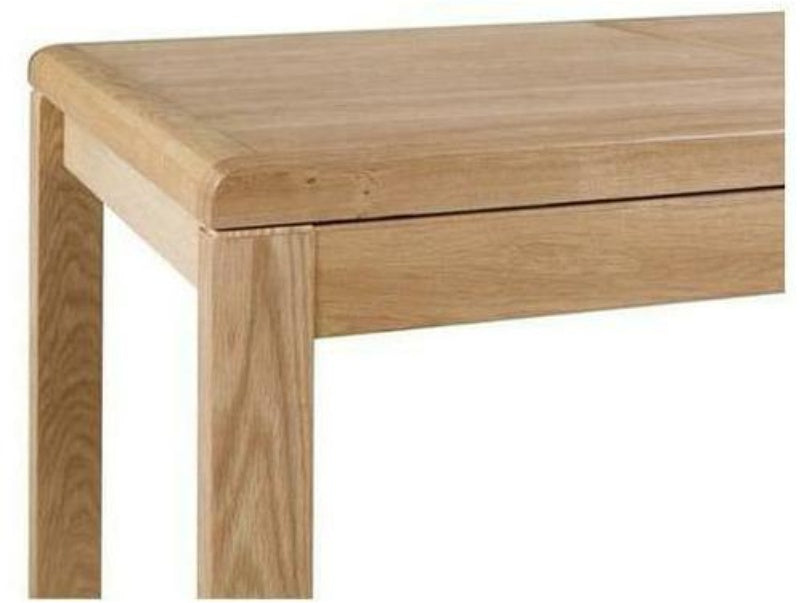 Curve Oak Extending Dining Table