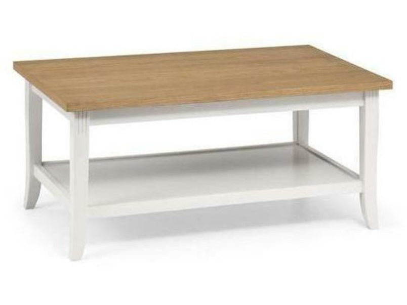 Davenport Ivory/Oak Coffee Table