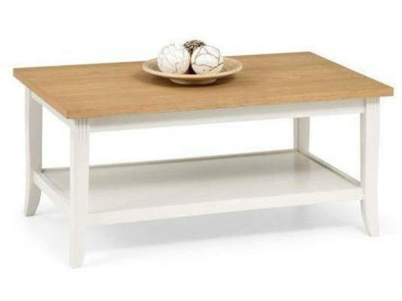 Davenport Ivory/Oak Coffee Table