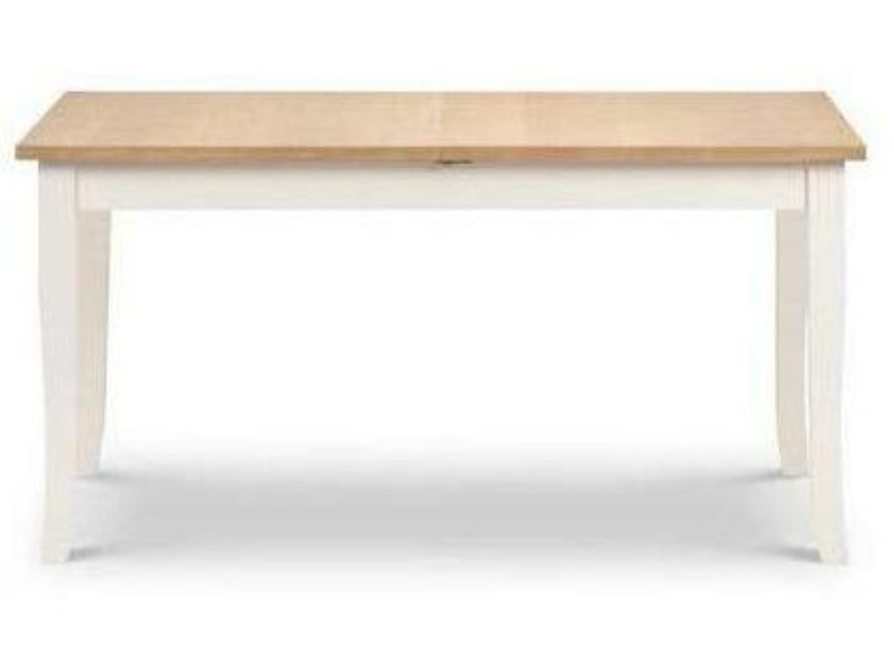 Davenport Ivory/Oak Extending Dining Table