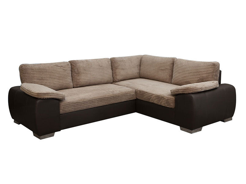 City Corner Sofa Bed 2C1 Metropolis Fabric