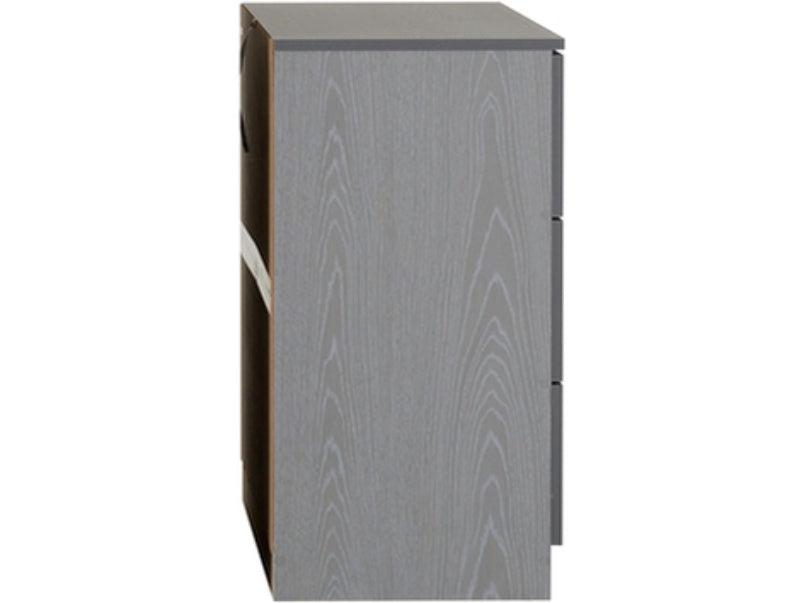 Felix 3 Drawer Chest Grey