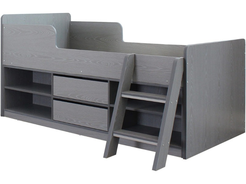 Felix Low Sleeper Bed Grey