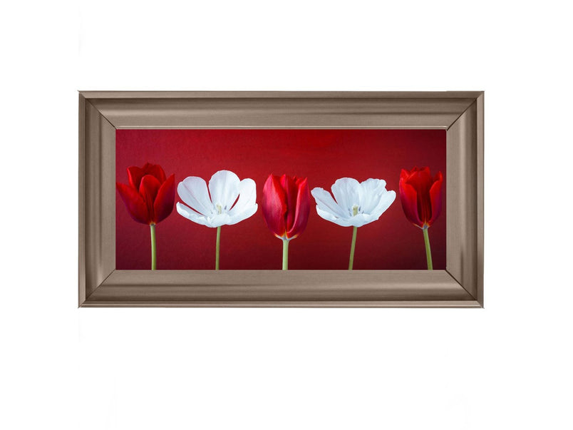 Tulips and Christmas Roses Red Small