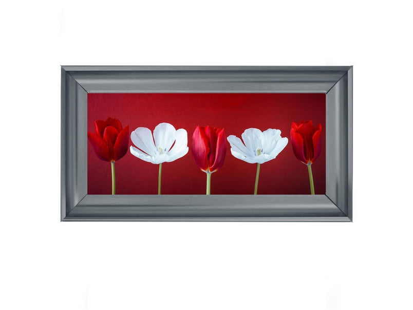 Tulips and Christmas Roses Red Small