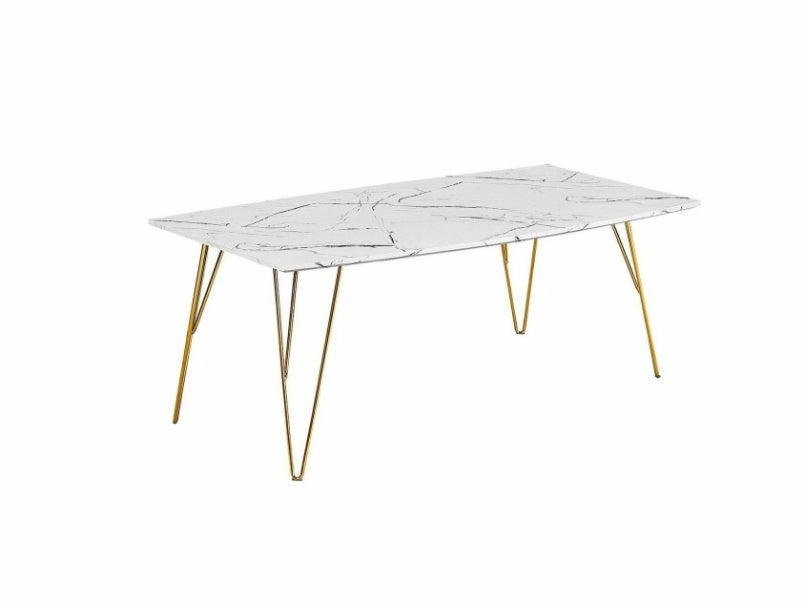 Fusion Coffee Table White Marble