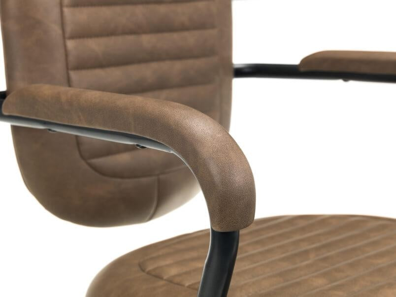 Gehry Office Chair Brown/Black