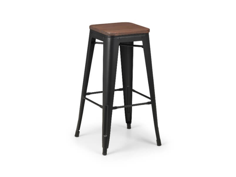 Grafton Backless Bar Stool Black