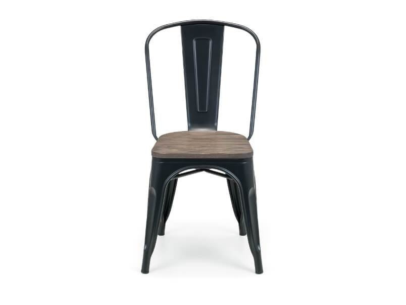 Grafton Metal Dining Chair Black