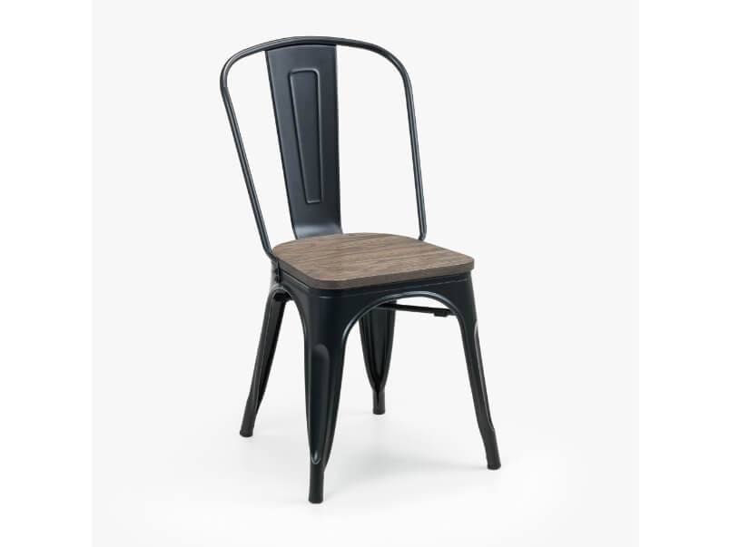 Grafton Metal Dining Chair Black