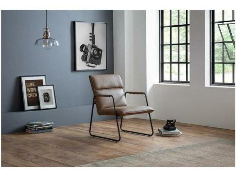 Gramercy Brown Accent Chair