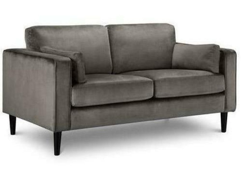 Hayward Grey Velvet Grand 3 Seater Sofa