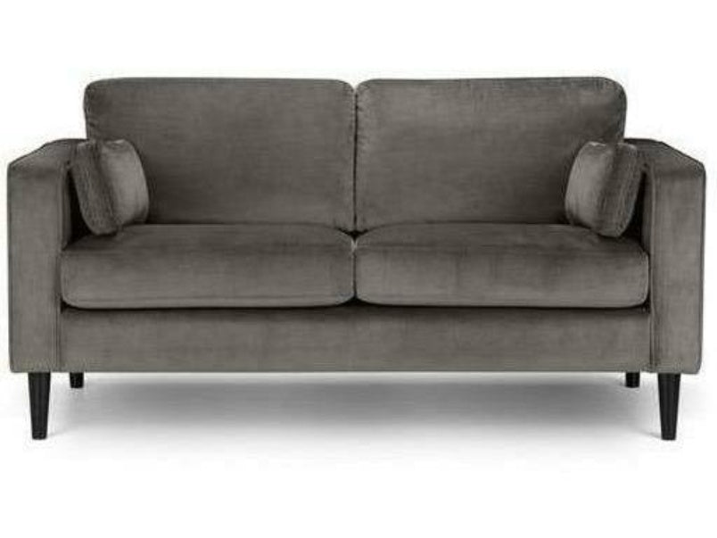 Hayward Grey Velvet Grand 3 Seater Sofa