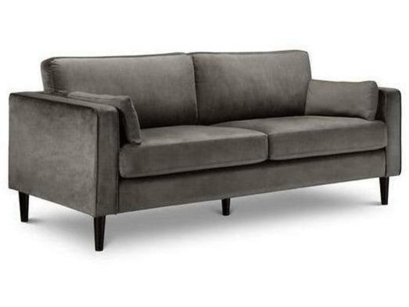 Hayward Grey Velvet Medium 2 Seater Sofa