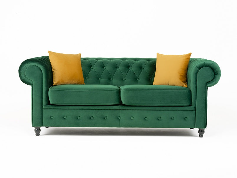 Alderley 2 Seater Plush Velvet Sofa