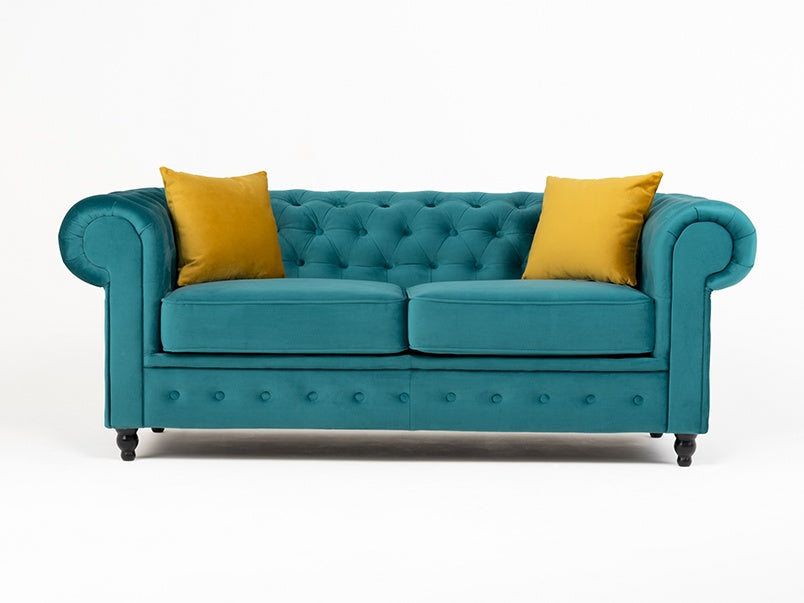 Alderley 2 Seater Plush Velvet Sofa