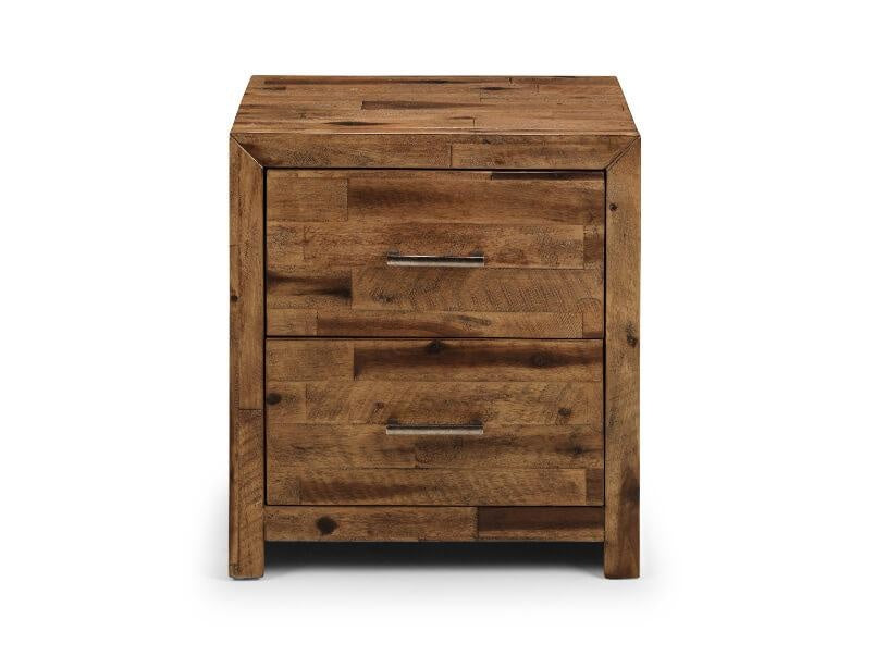 Hoxton 2 Drawer Bedside Rustic Oak