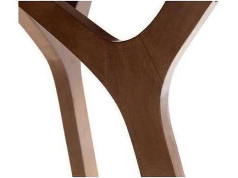 Huxley Round Table with Real Walnut Veneer