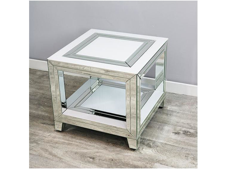 Bianco White end table
