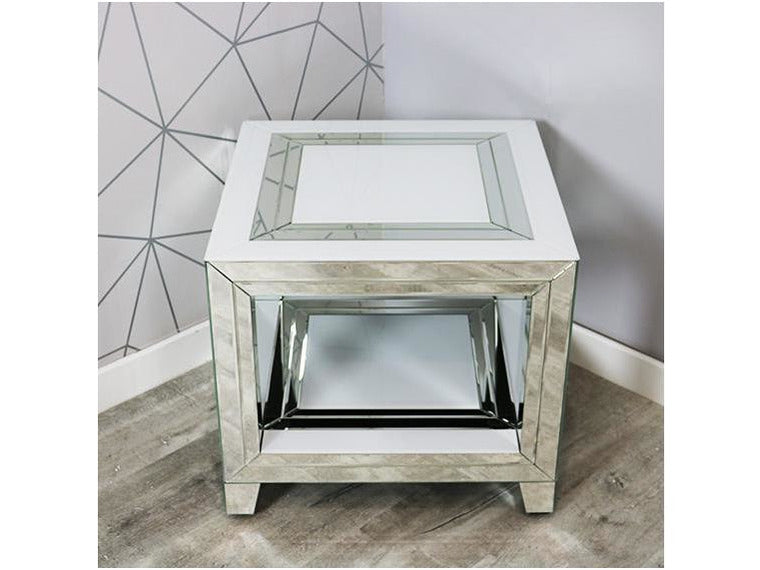 Bianco White end table