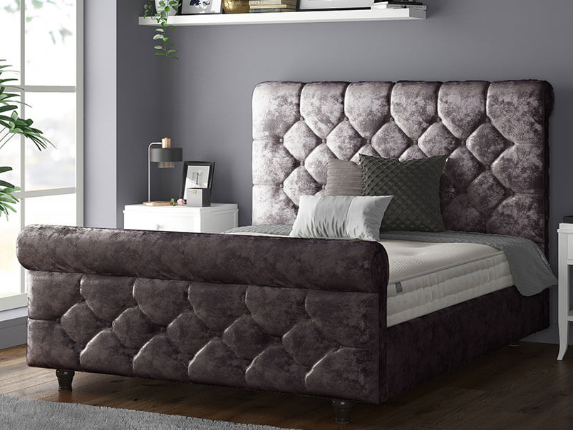 Jasmine Bed Crush Velvet Amythsts