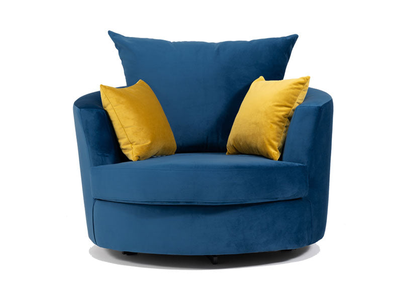 Joy Swivel Chair Velvet