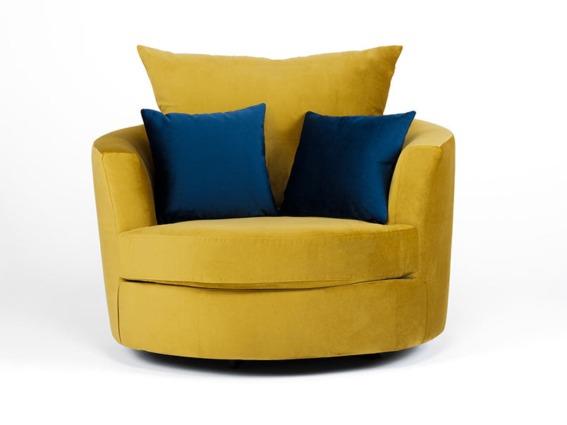 Joy Swivel Chair Velvet