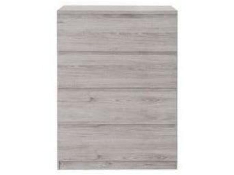 Jupiter 4 Drawer Chest Grey Oak