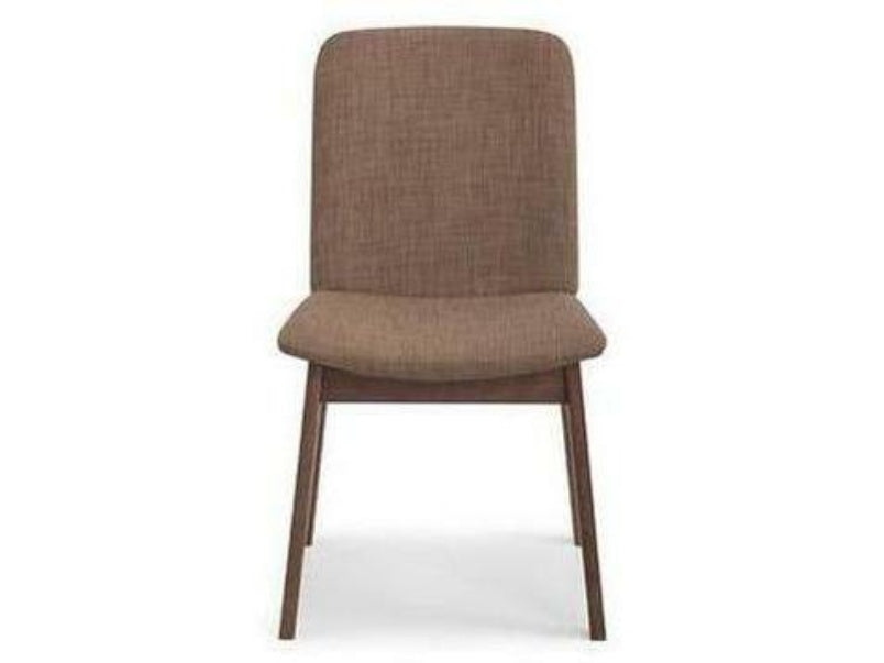 Kensington Walnut Fabric Dining Chair (Pack of 2)