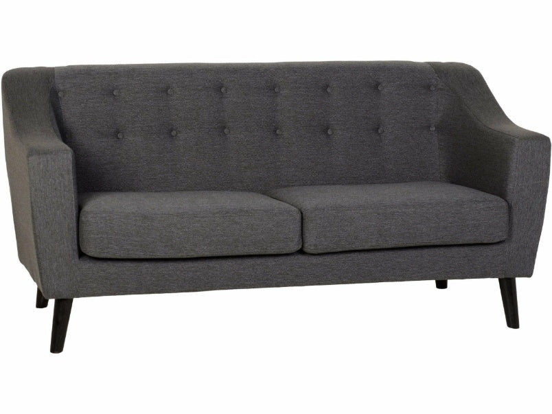 Ashley 3 Seater Sofa Dark Grey Fabric