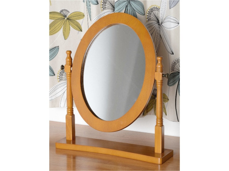 Contessa Dressing Table Mirror Antique Pine