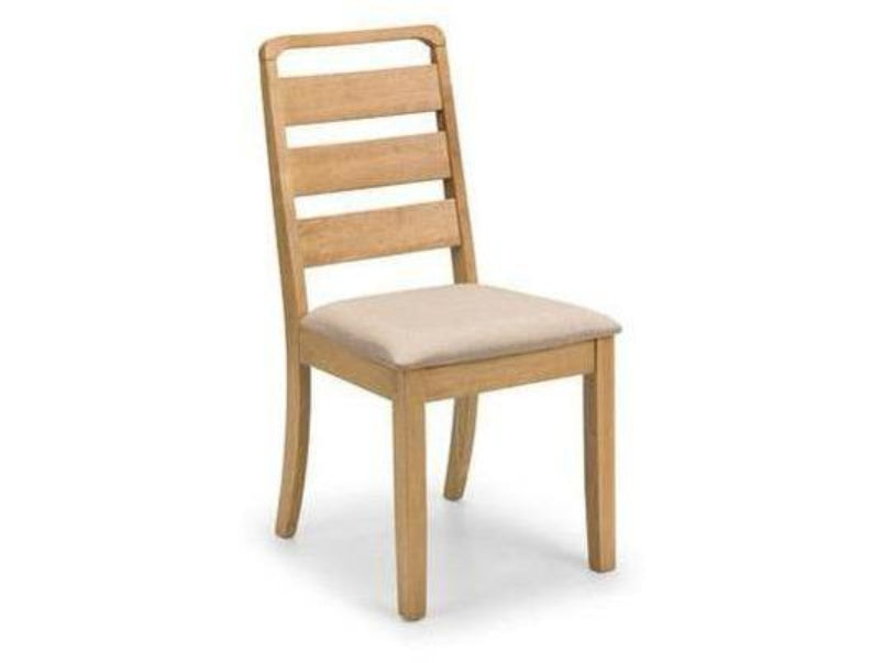 Lars Dining Chair- Light Oak Finish (Pack of 2)