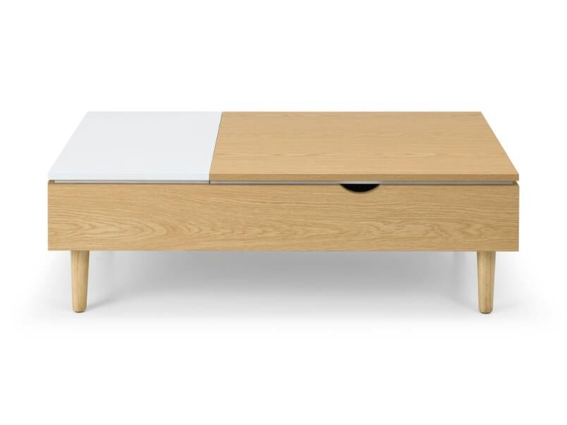 Latimer Lift-up Coffee Table White Oak