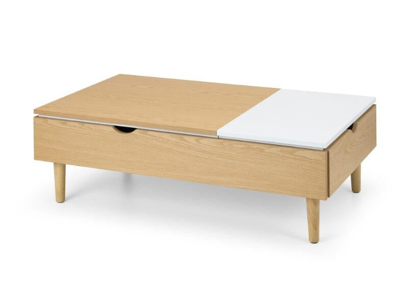 Latimer Lift-up Coffee Table White Oak