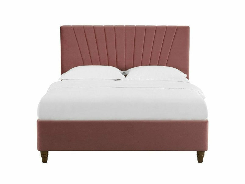 Lexie Velvet Double Bed