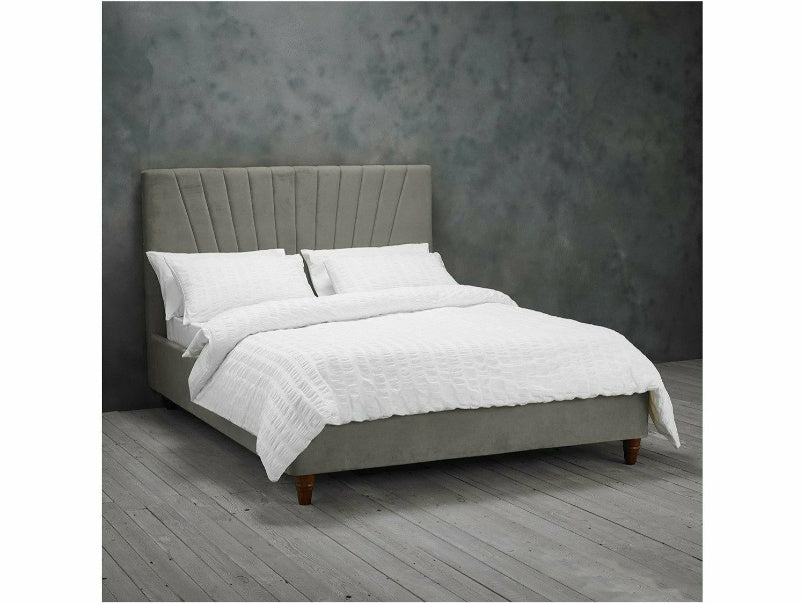 Lexie Velvet Double Bed