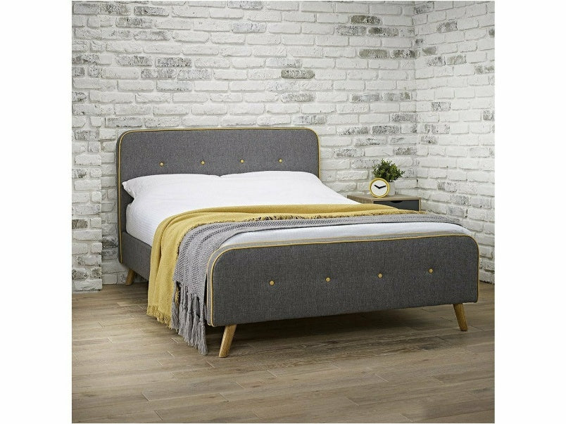 Loft 5.0 Kingsize Bed Grey