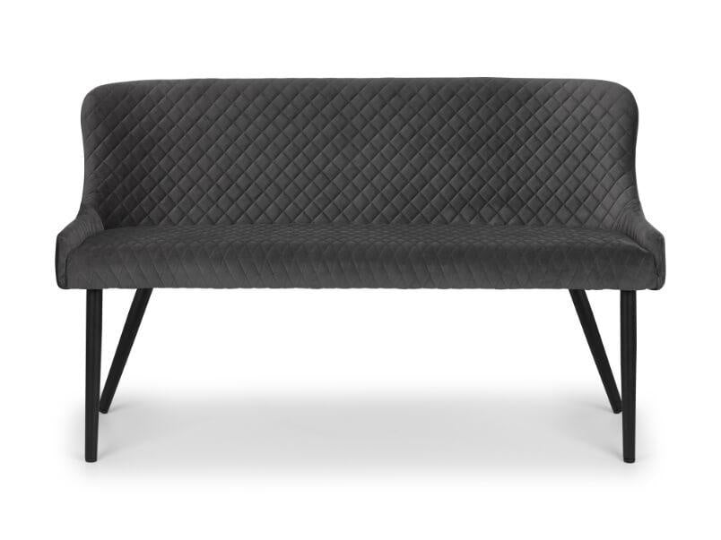 Luxe High Back Bench Velvet