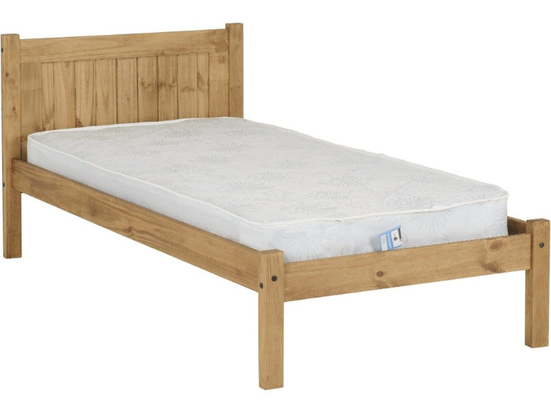 Maya 3ft Bed Distressed Waxed Pine