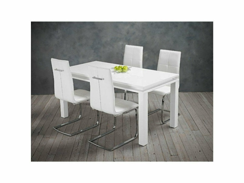 Milano Dining Table White